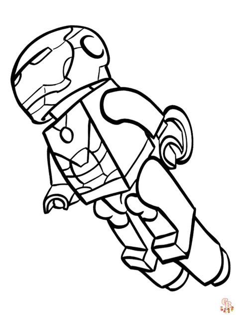 Printable Lego Avengers Coloring Pages Updated 2023 41 Off