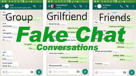 Before starting whatsapp in 2009, both jan kaoum & brian acton, worked together in yahoo for 9 years, from 1998 to 2007. How to Make Fake Whatsapp Chat conversation in Hindi - YouTube