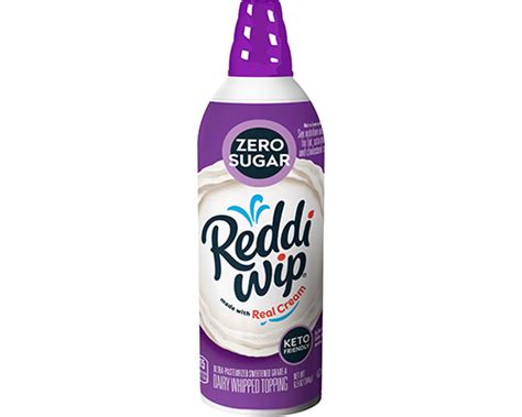 Reddi Wip Rolls Out Zero Sugar Whipped Topping