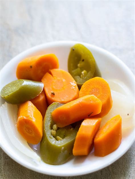 Mexican Pickled Vegetables Thrift And Spice