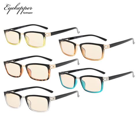 cg152 eyekepper 5 pack anti uv reading glasses anti glare readers in men s reading glasses from