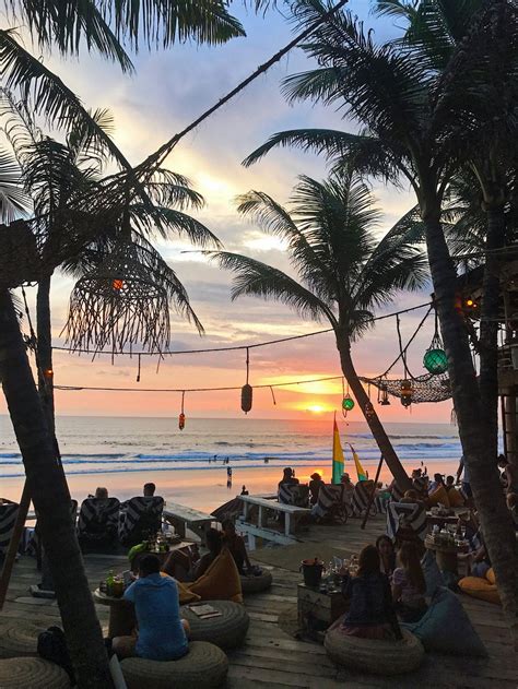 Balis Newest Sunset Spot And Beach Club La Brisa Canggu Sunset Beach