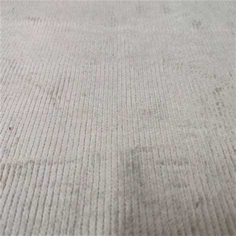 Light Grey Corduroy Fabric Flame Retardant Tear Resistant 5658 Width