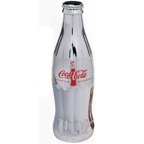 Celebrating 100 Years Of The Coca Cola Bottle Silver Plated 3rd Editio