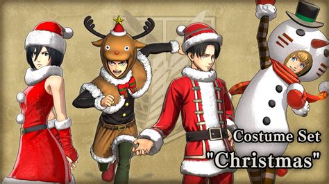 Attack On Titan Christmas Wallpapers Wallpaper Cave