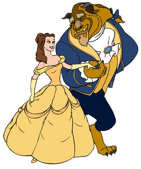 Belle And The Beast Clip Art Images Disney Clip Art Galore