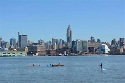 New York City Skyline From Hoboken Who Wishes To Visit Nyc Or Has