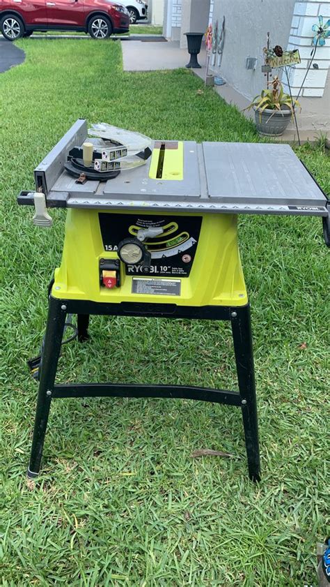 Ryobi Table Saw With Stand For Sale In Fort Lauderdale Fl Offerup