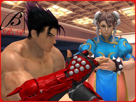 Kazama Jin Street Fighter Street Fighter X Tekken Tekken Chunili Crossover Image View