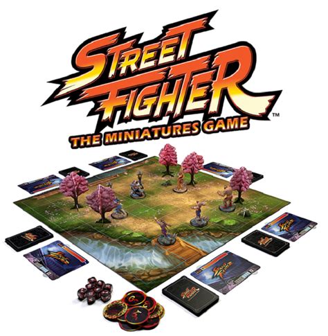 Street Fighter Board Game Looks Awesome Kickstarter Goal Met