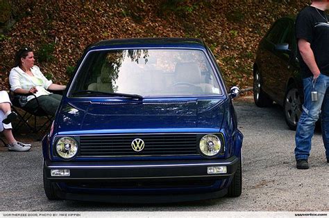 Blue Mk2 Golf Volkswagen Golf Volkswagen Golf