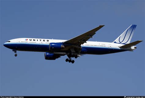 N784ua United Airlines Boeing 777 222er Photo By Kaoru Kojima Id