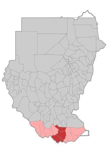 Free Images Central Equatoria Sudan Map