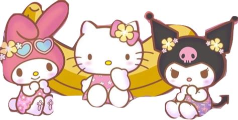 Hello Kitty My Melody And Kuromis Summer By Kirakiradolls On Deviantart