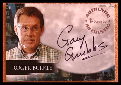 Inkworks Angel Season Five A45 Gary Grubbs As Roger Burkle