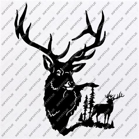 Download Deer Svg File - Buck Svg - Animals Svg - Wild Animals Clip ...