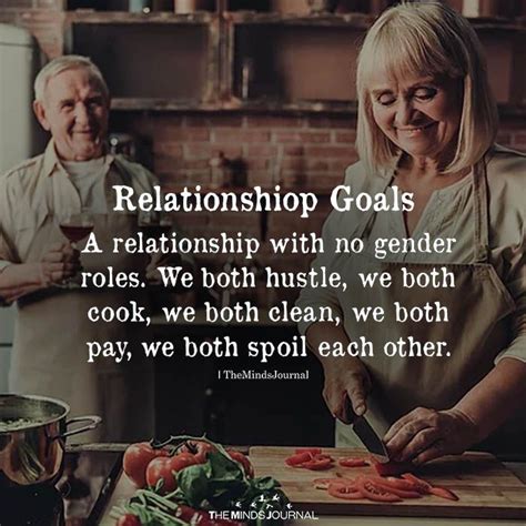 Relationship Goals A Relationship With No Gender Roles