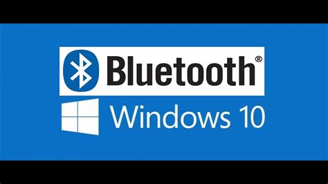 Como Activar Bluetooth En Windows 10 Youtube