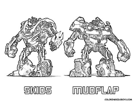 Tenacious Transformers Coloring Page YesColoring Free