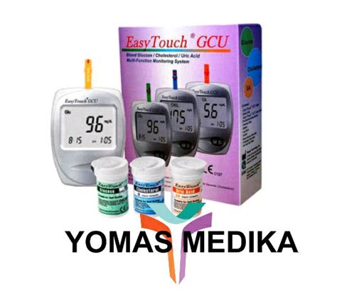 Jual Easy Touch Gcu Alat Tes Gula Darah Kolesterol Asam Urat Easytouch Di Lapak Yomas Medika