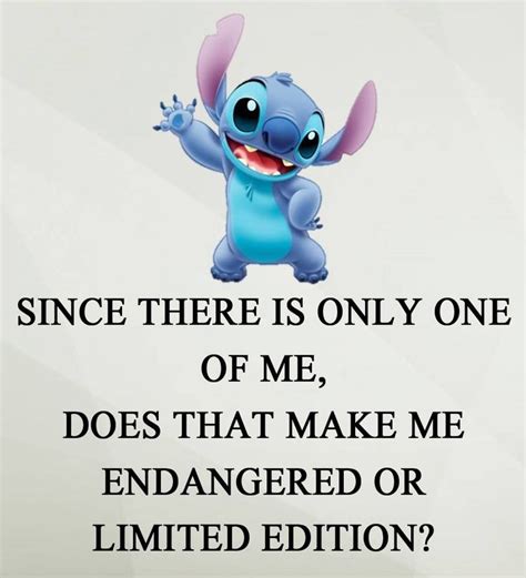I Say Limited Edition Lilo And Stitch Quotes Stitch Quote Funny