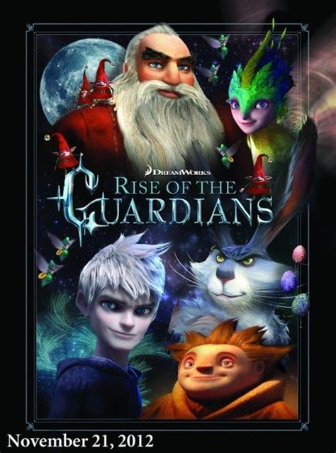 Santa Claus The Easter Bunny Join Forces On Poster For Rise Of The Guardians Cinemablend