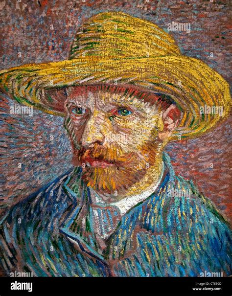 Dutch Vincent Van Gogh Self Portrait As A Painter Hi Res Stock