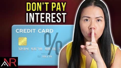 How To Use Your Credit Card Without Paying Interest With This Secret Method Youtube