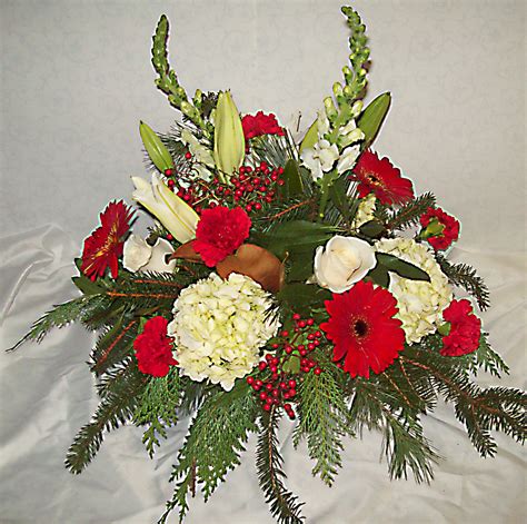 In between work and regular life. Christmas Flower Arrangements Florist Delivery Prospect CT ...