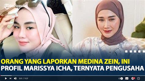 Profil Dan Biodata Marissya Icha Yang Laporkan Medina Zein Ternyata