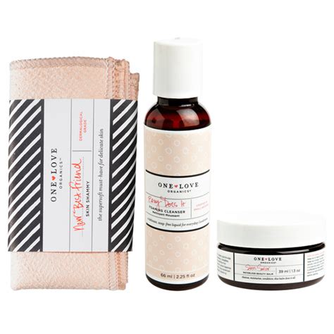 Double Cleansing Skin Care Set Double Cleansing One Love Organics