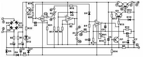 0 30v Stabilized Variable Power Supply Circuit With Current Control