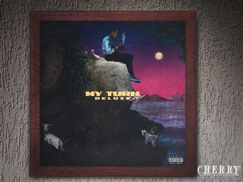 Framed Canvas Poster Lil Baby My Turn Deluxe Album Cover Etsy