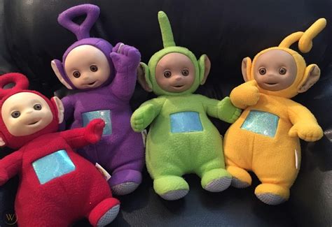 Playskool Toys Vintage Teletubbies Talking Tinky Winky Plush My Xxx Hot Girl