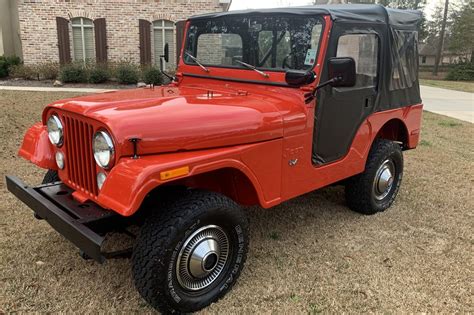 1973 Jeep Cj 5 3 Speed For Sale On Bat Auctions Sold For 18000 On