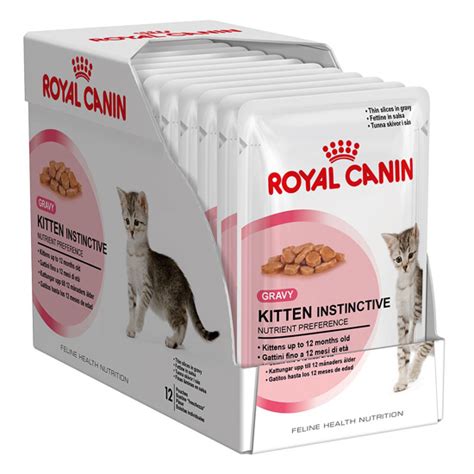 Royal Canin Kitten Instinctive In Gravy Box 12 X 85g