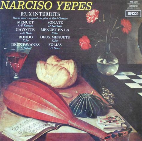 Narciso Yepes Jeux Interdits Bande Sonore Originale Du Film De René Clément Vinyl Discogs