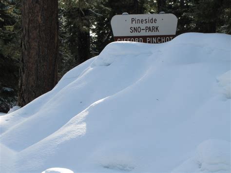 Ford Pinchot National Forest Snow Report 216 The Columbian