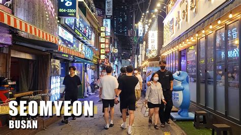 Busan Nightlife Area Seomyeon Street Best Clubs Bars Hot Place