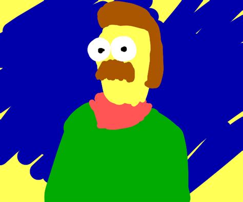 Ned Flanders Drawception