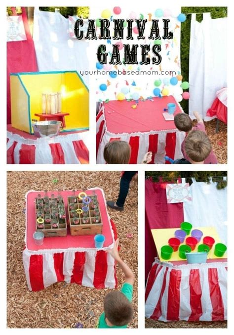 Diy Carnival Game Booth Construction