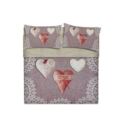 Nei completi lenzuola per il lettino dei bambini caleffi ci sono tutta la qualità e la cura per i dettagli che contraddistinguono. Lenzuola Matrimoniali Cuori