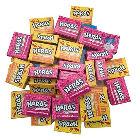 Nerds Candy Wonka Fun Size Nerds Mini Boxes Strawberry