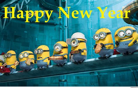 Happy New Year Minions Picture Minions Wallpaper Minions Cute Minions