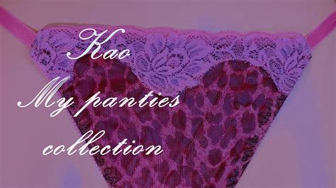 My Panties Collection Tangs Panty Ingerie Thong Satin Kao