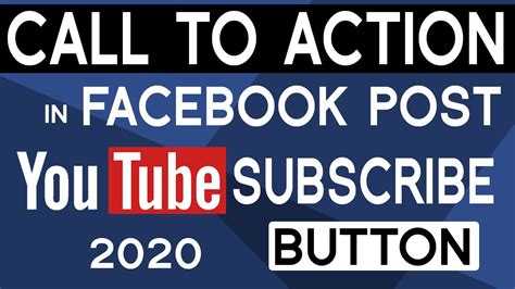 Setup Youtube Subscribe Button In Facebook Post 2020 Youtube