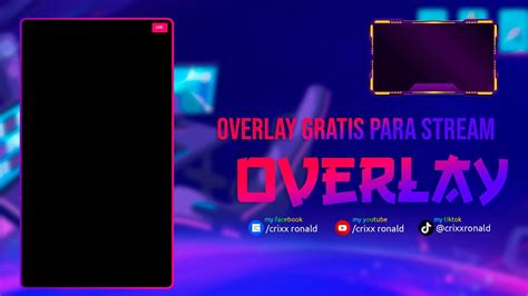 Overlay Editable😱 Gratis Para Stream Overlay Para Obs Y Streamlabs