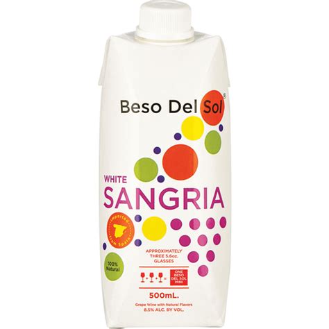Beso Del Sol White Sangria Wine And Champagne Sendiks Food Market