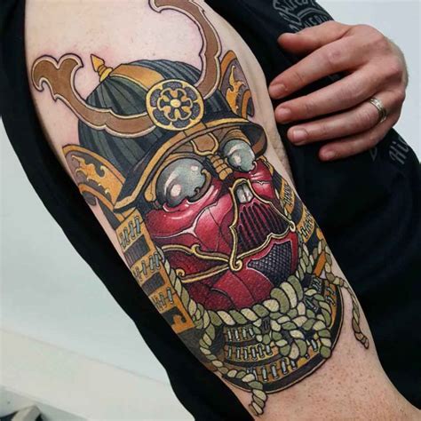 There are images that are known to be popular with samurai tattoo designs like the inclusion of a hose, sword, helmet and war attires. 50+ Epic Looking Samurai Tattoo Designs You Will Most ...