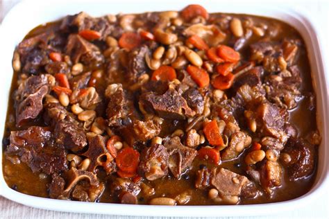 jamaican oxtails and beans recipe jamaican recipes